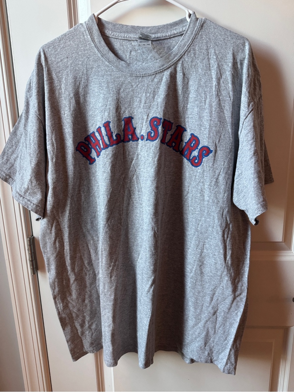 Gray PHILA. STARS Graphic Short Sleeve Tee - Unbranded